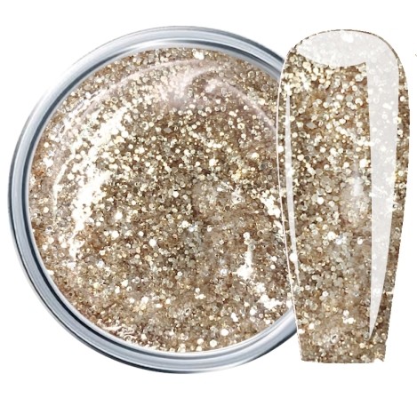 JUSTNAILS Farbgel Golddigger