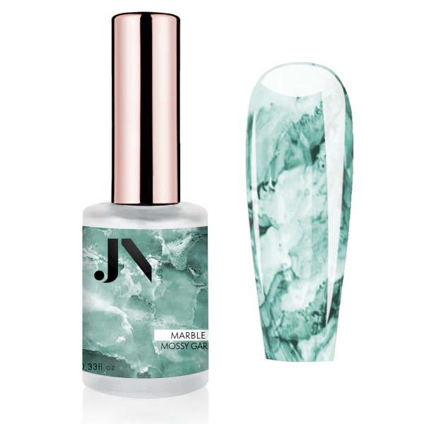 JUSTNAILS Nail Marble INK Color - Mossy Garden