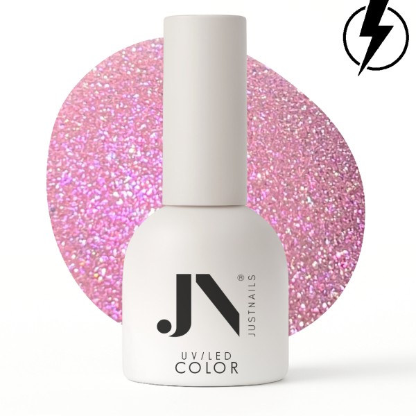 JUSTNAILS Gel Polish HOLO Flakes - Flash Light 24 - Shellac Soak-off