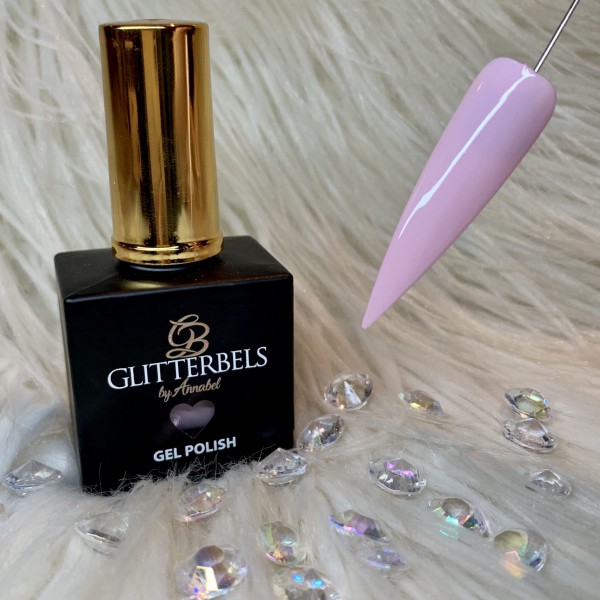 GLITTERBELS GEL Polish 17ml - Baby Clouds