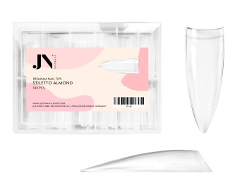 JUSTNAILS 500 Tips Stiletto Almond Form JUSTNAILS 500 Tips Stiletto Almond Form