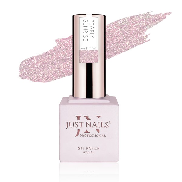 JUSTNAILS Gel Polish Color - PEARLY SUNRISE - Shellac Soak-off
