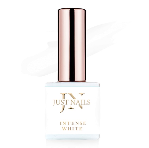 JUSTNAILS Flexi Colour - Intense White - Polish Shellac Soak-off Gel 12ml