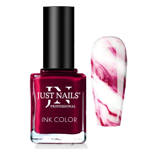 JUSTNAILS Nail INK Color - weinrot 4,5ml