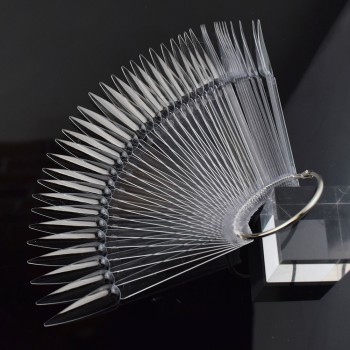 JUSTNAILS Display Tips Stiletto 50Stk. transparent JUSTNAILS Display Tips Stiletto 50Stk. transparent