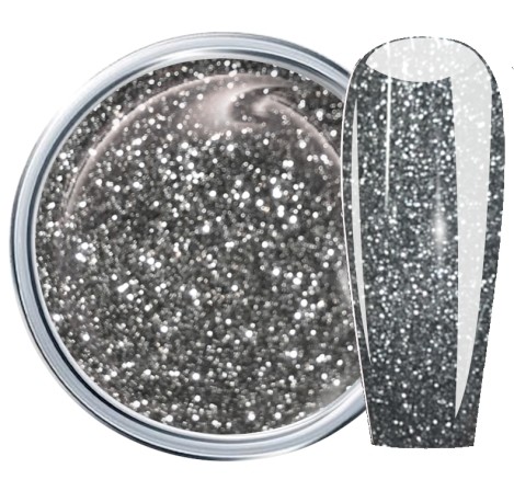 JUSTNAILS Farbgel Granit Silver