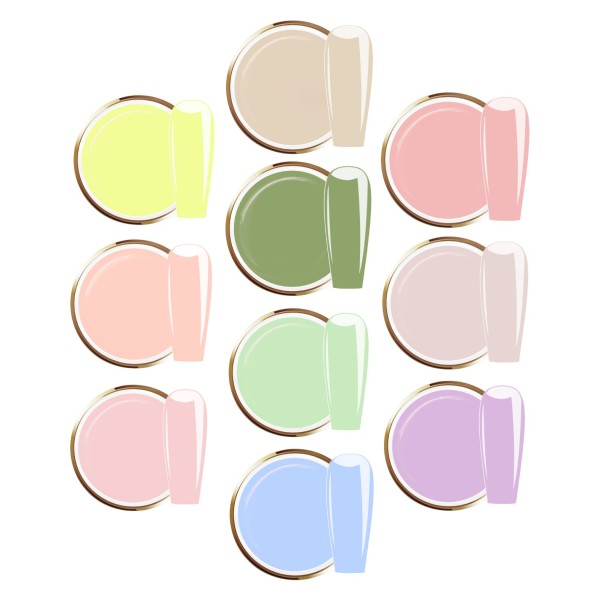 JUSTNAILS Farbgel SPRING SET