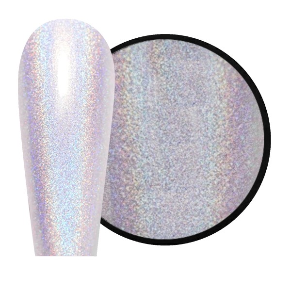 JUSTNAILS Holo-Dream Silver Splash