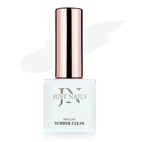 JUSTNAILS Flexi Rubber - Clear - Polish Soak-off Gel 12ml