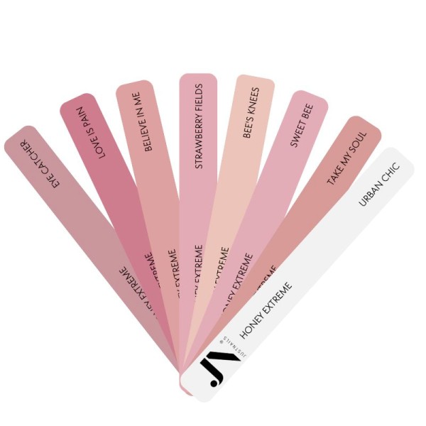 Muster Tip Swatch Labels: HONEY EXTREME