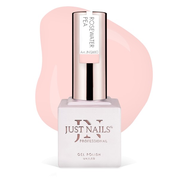 JUSTNAILS Gel Polish Color - ROSEWATER PEA - Shellac Soak-off