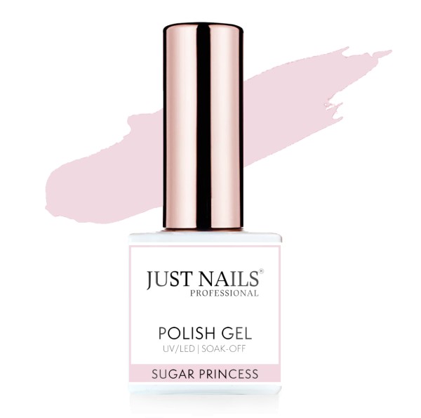 JUSTNAILS Gel Polish Color - SUGAR PRINCESS - Shellac Soak-off