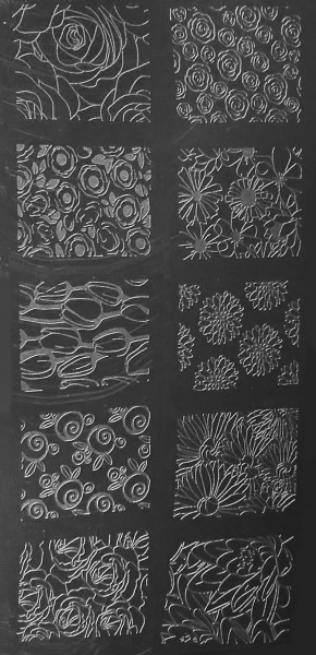 Stamping Schablone M (018)