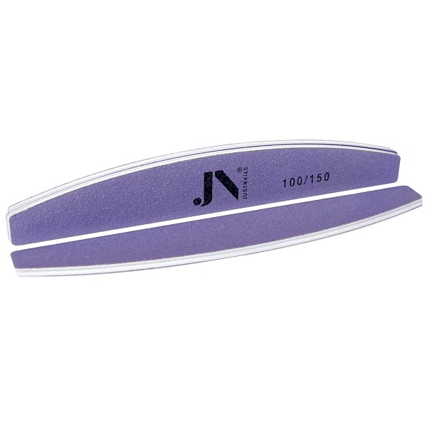 JUSTNAILS Feile PRO Violett Halbmond 100/150