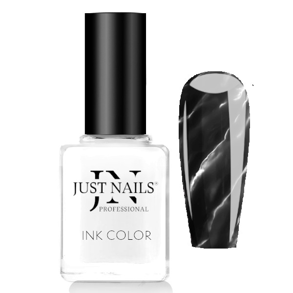 JUSTNAILS Nail INK Color - White