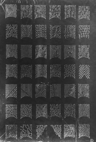 JUSTNAILS Stamping Schablone L (D)